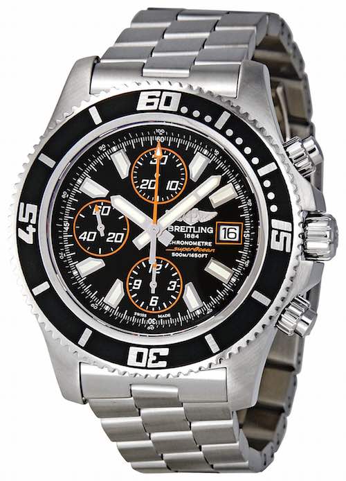 Breitling Men's A1334102-BA85 Superocean Chronograph Watch