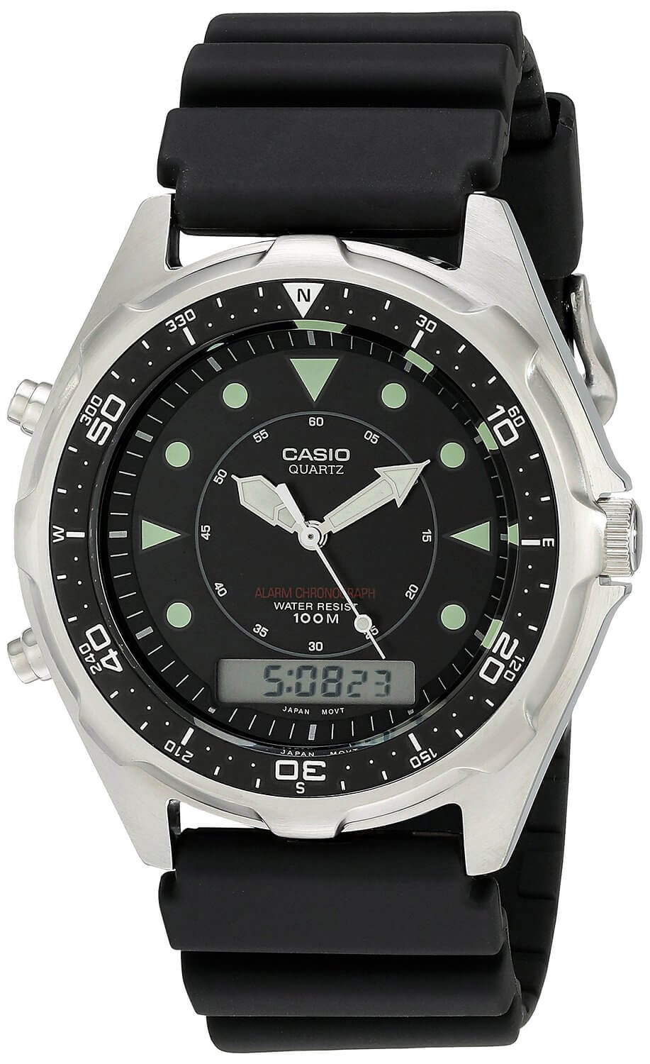 Casio AMW320R-1EV underwater watch