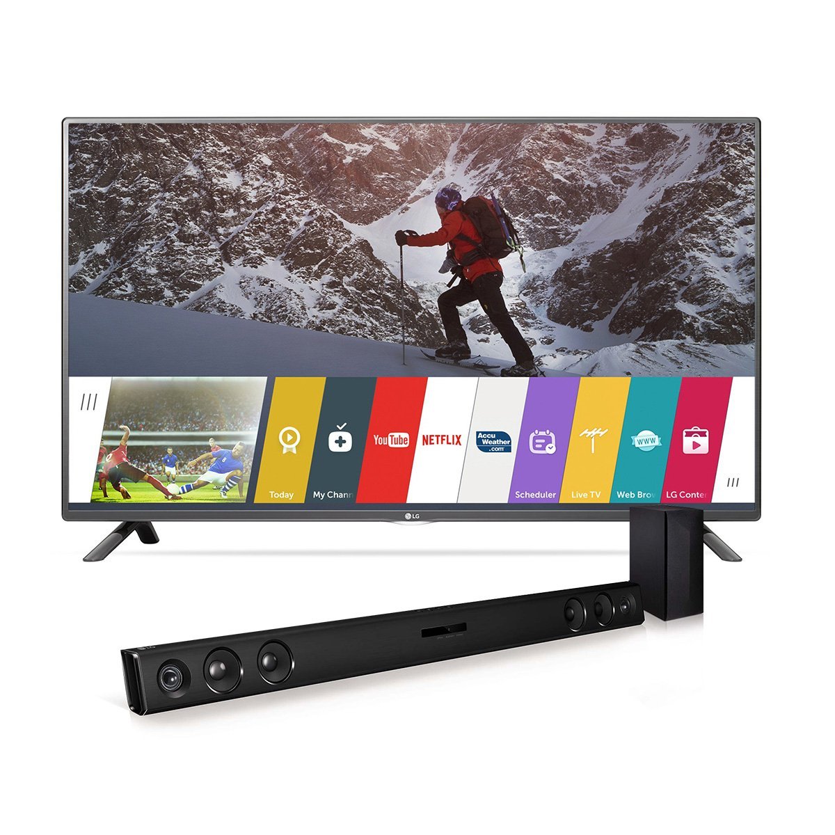  LG Electronics  43-Inch Smart LED TV with  Soundbar