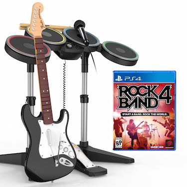 Rock Band 4 Band-in-a-Box Software Bundle (PS4)