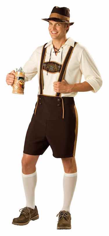 Men's Bavarian/German Guy Costume