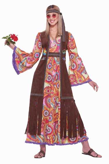 Women's Hippie Love Child Costume