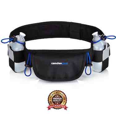 Hydration Running Belt With 2 BPA Free Water Bottles