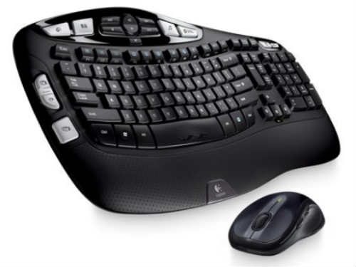 Logitech Wireless Wave Combo Mk550 With Keyboard and Laser Mouse
