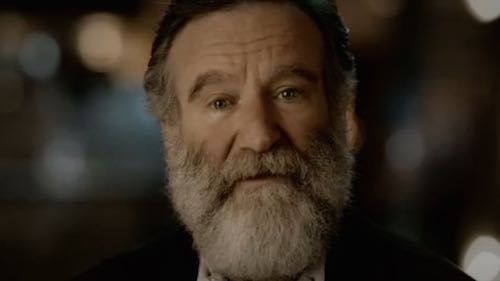 Robin Williams  grey beard