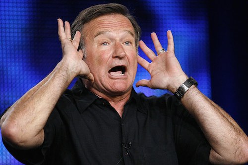Robin Williams shocked